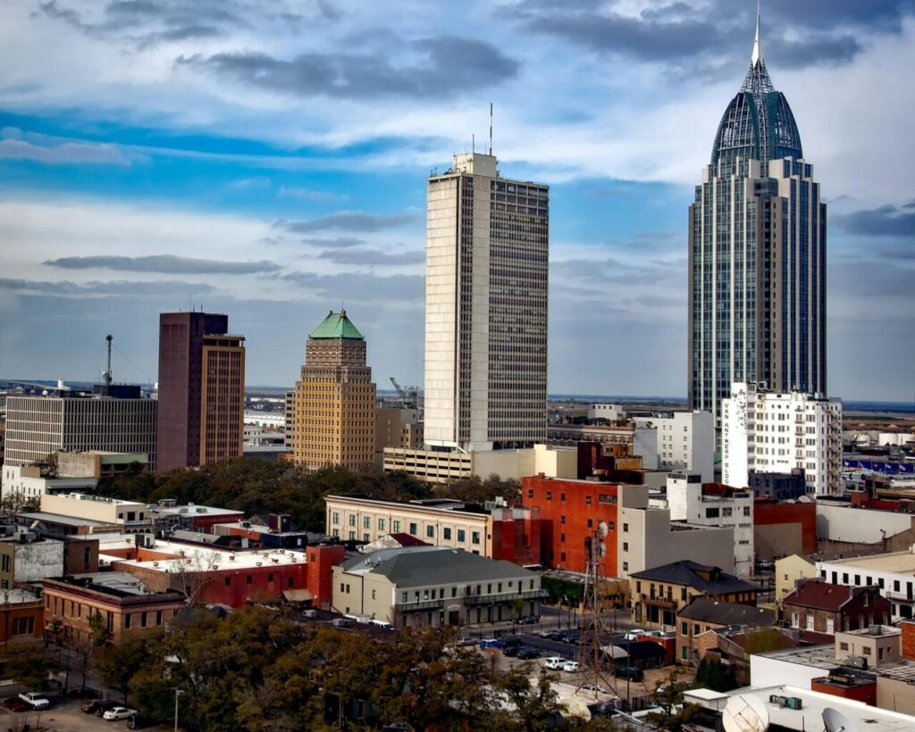 Scenic view of Alabama for an article highlighting key details about Alabama state taxes for businesses